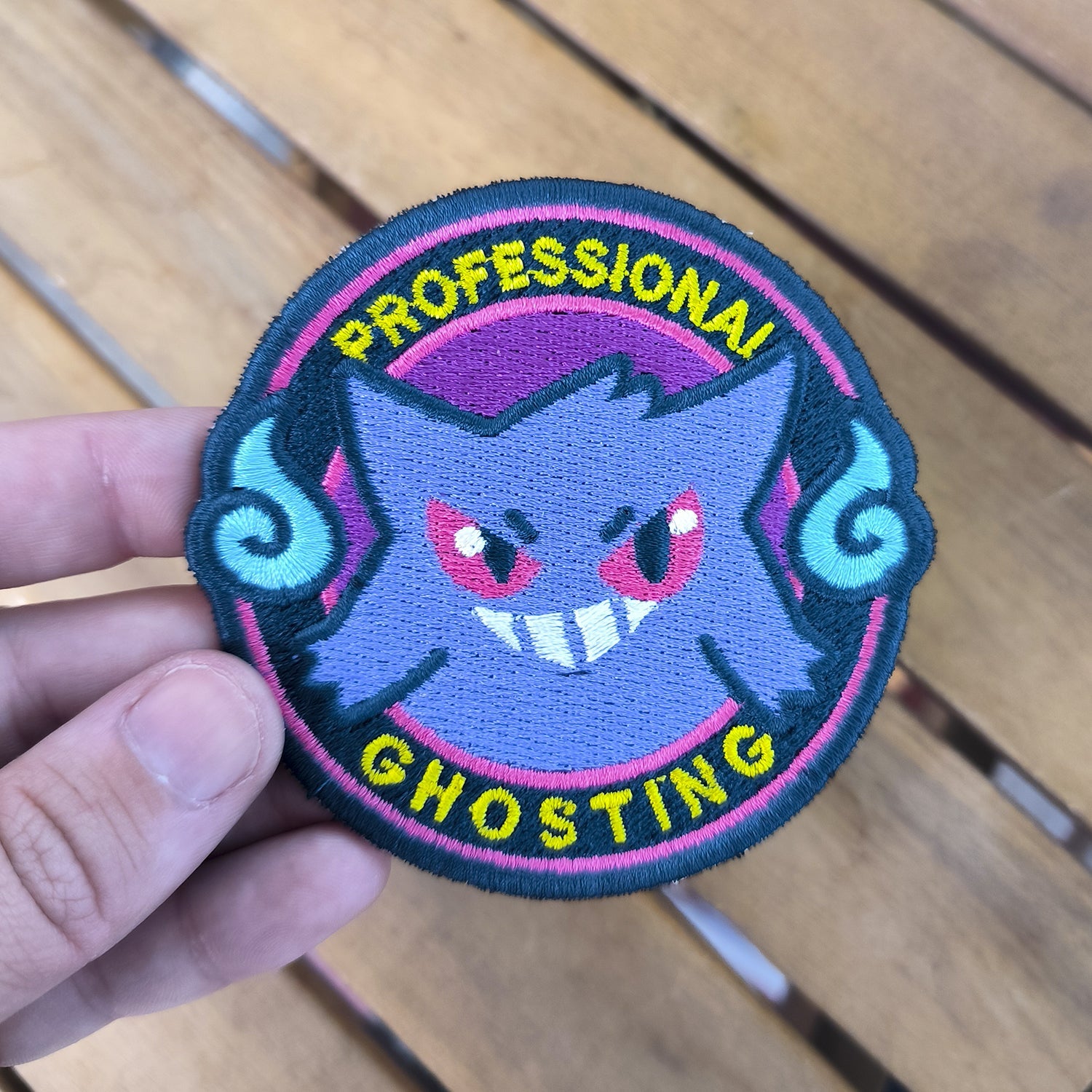 Parche Bordado Anime Tazo Gengar - Valkynea