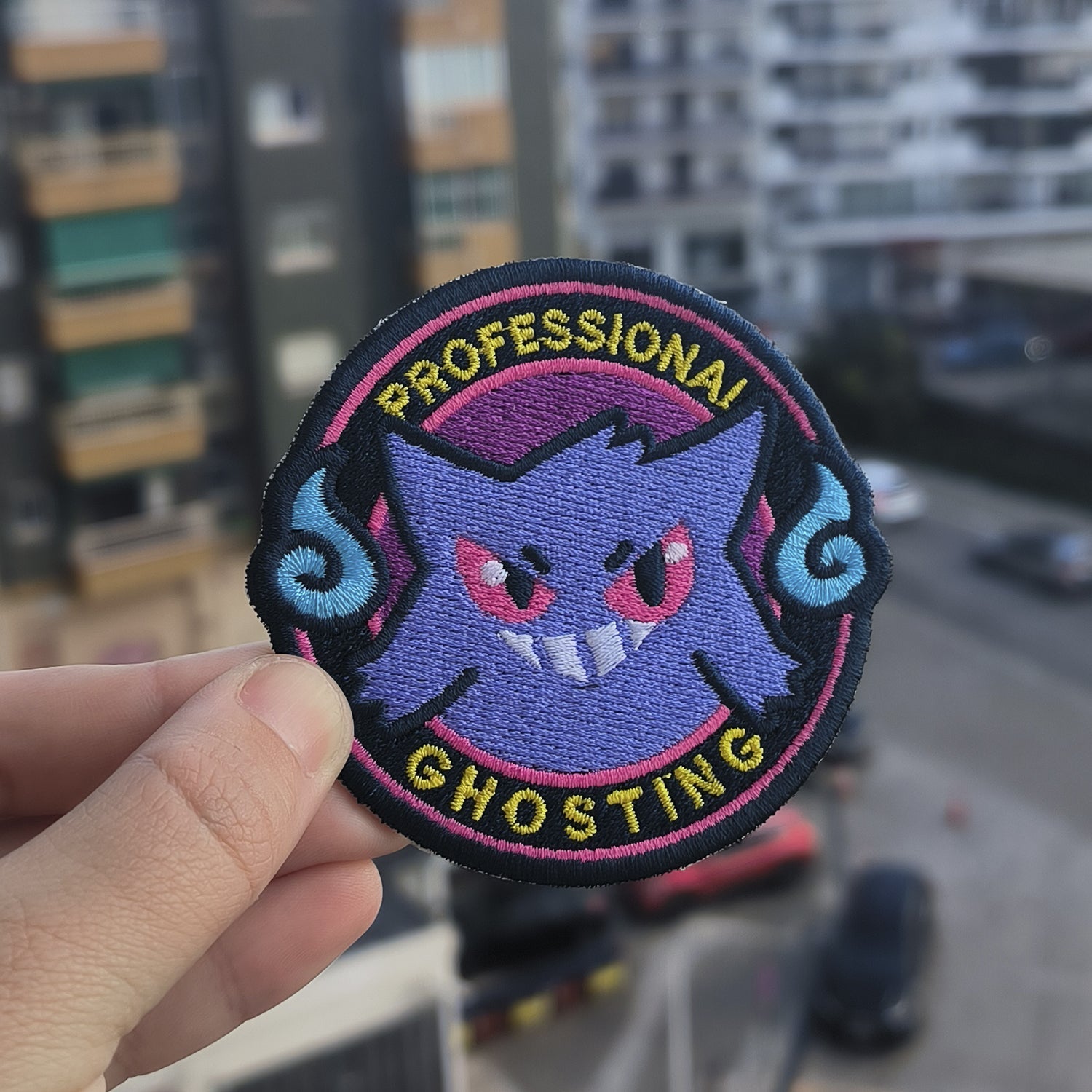 Parche Bordado Anime Tazo Gengar - Valkynea
