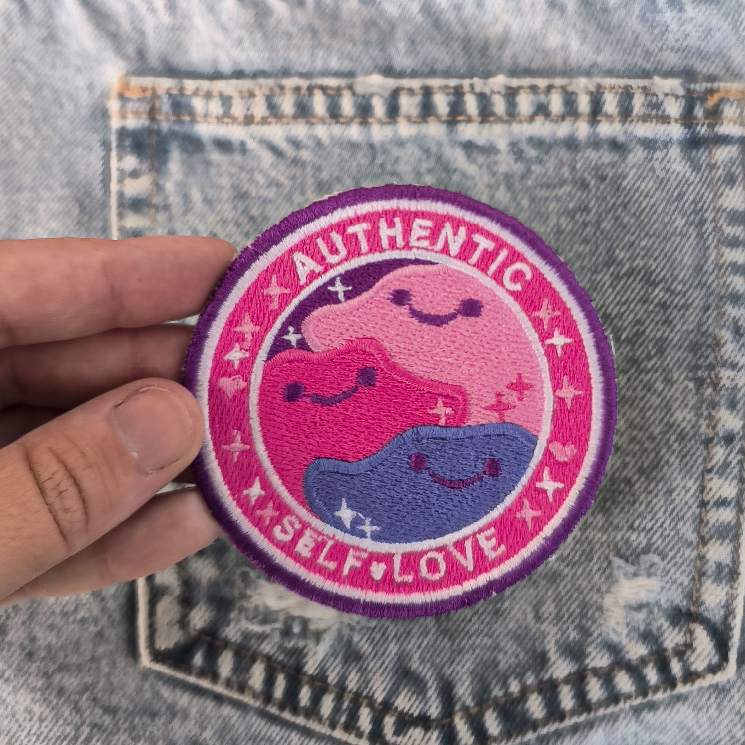 Parche Bordado Anime Tazo Ditto - Valkynea