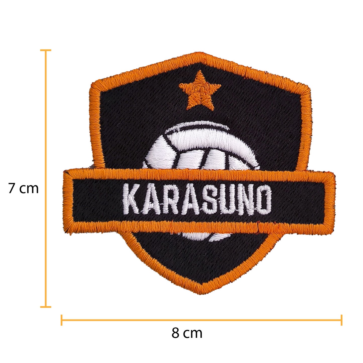 Parche Bordado Anime Haikyū!! Escudo Karasuno 3