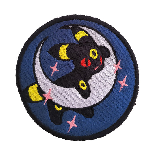 Parche Bordado Anime Umbreon 8cm