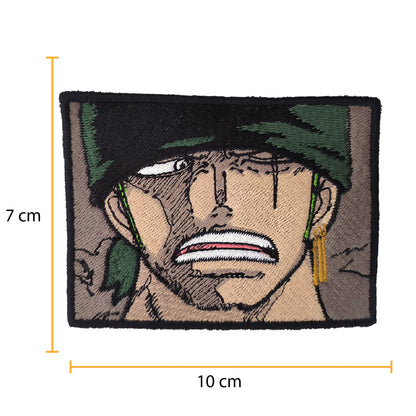 Patch Brodé One Piece Zoro Gaze 10cm