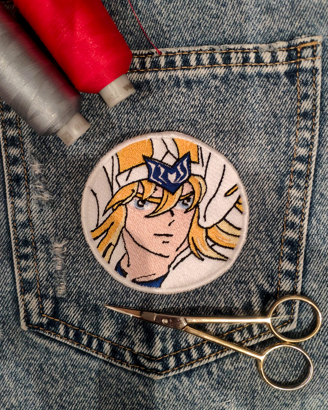 Anime Patch Embroidery