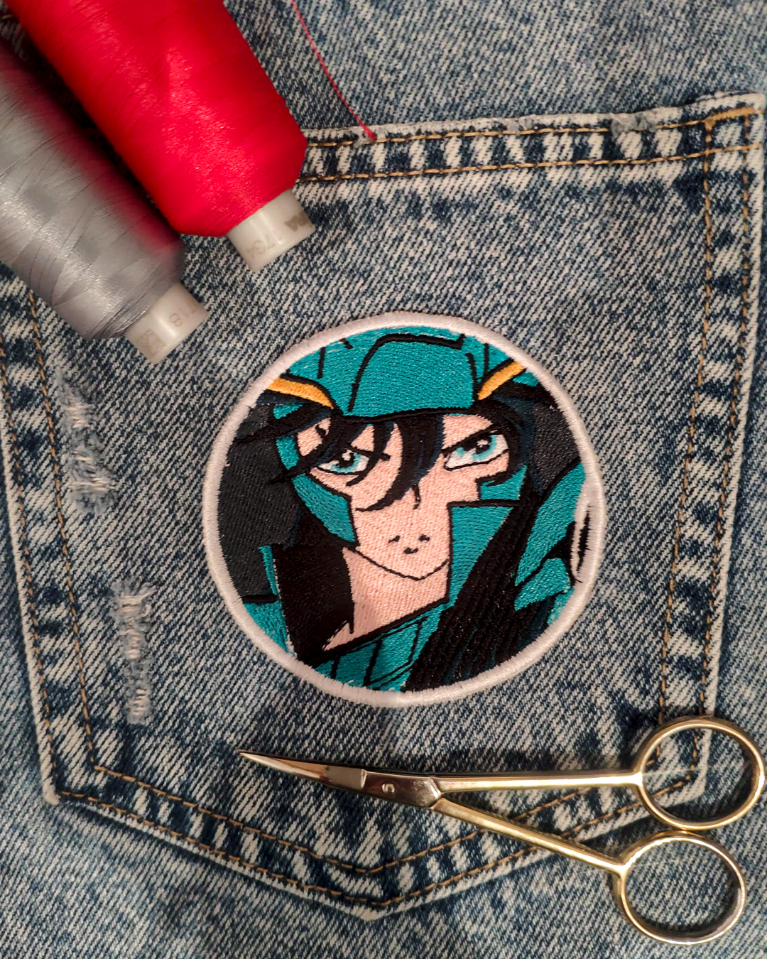 Anime Patch Embroidery