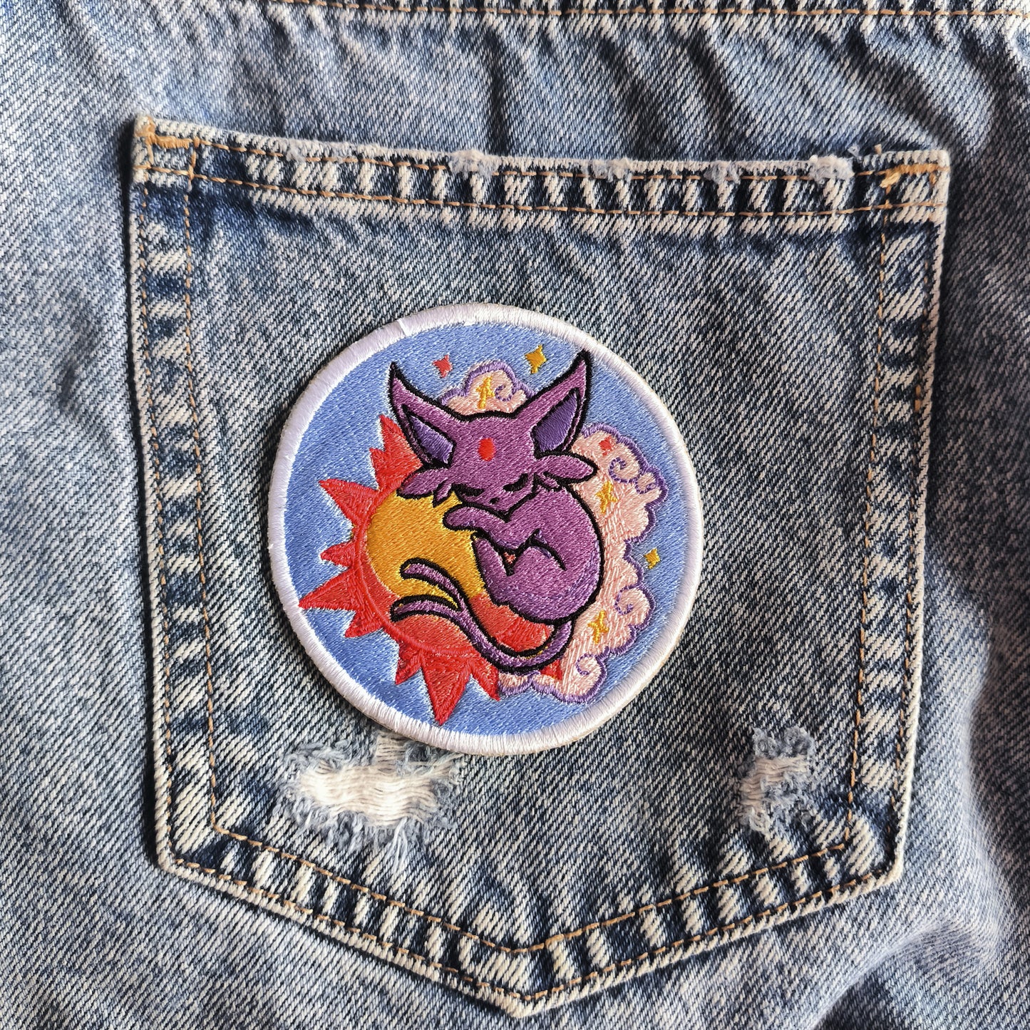 Patch Brodé Espeon 8cm