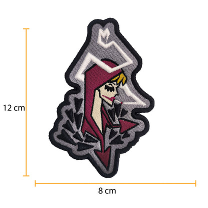 Patch Brodé One Piece Fruit du Diable 8cm