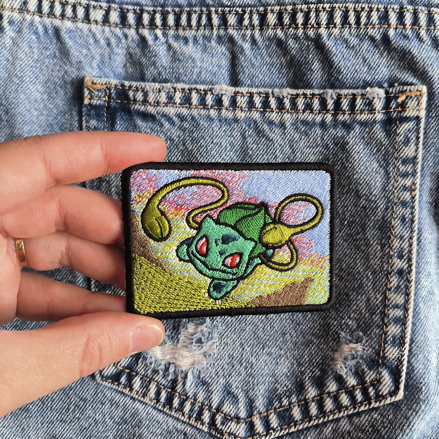 Patch Brodé Pokémon Bulbasaur 7cm