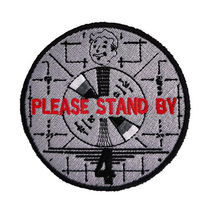 Parche Bordado Fallout Please Stand By