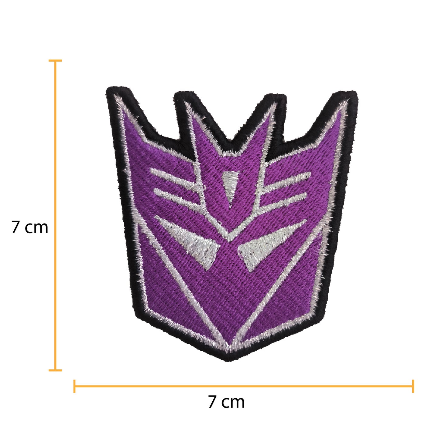 Decepticons Transformers Patch Brodé 8 Cm