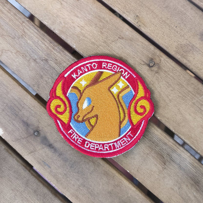 Parche Bordado Anime  Charizard 8cm - Valkynea