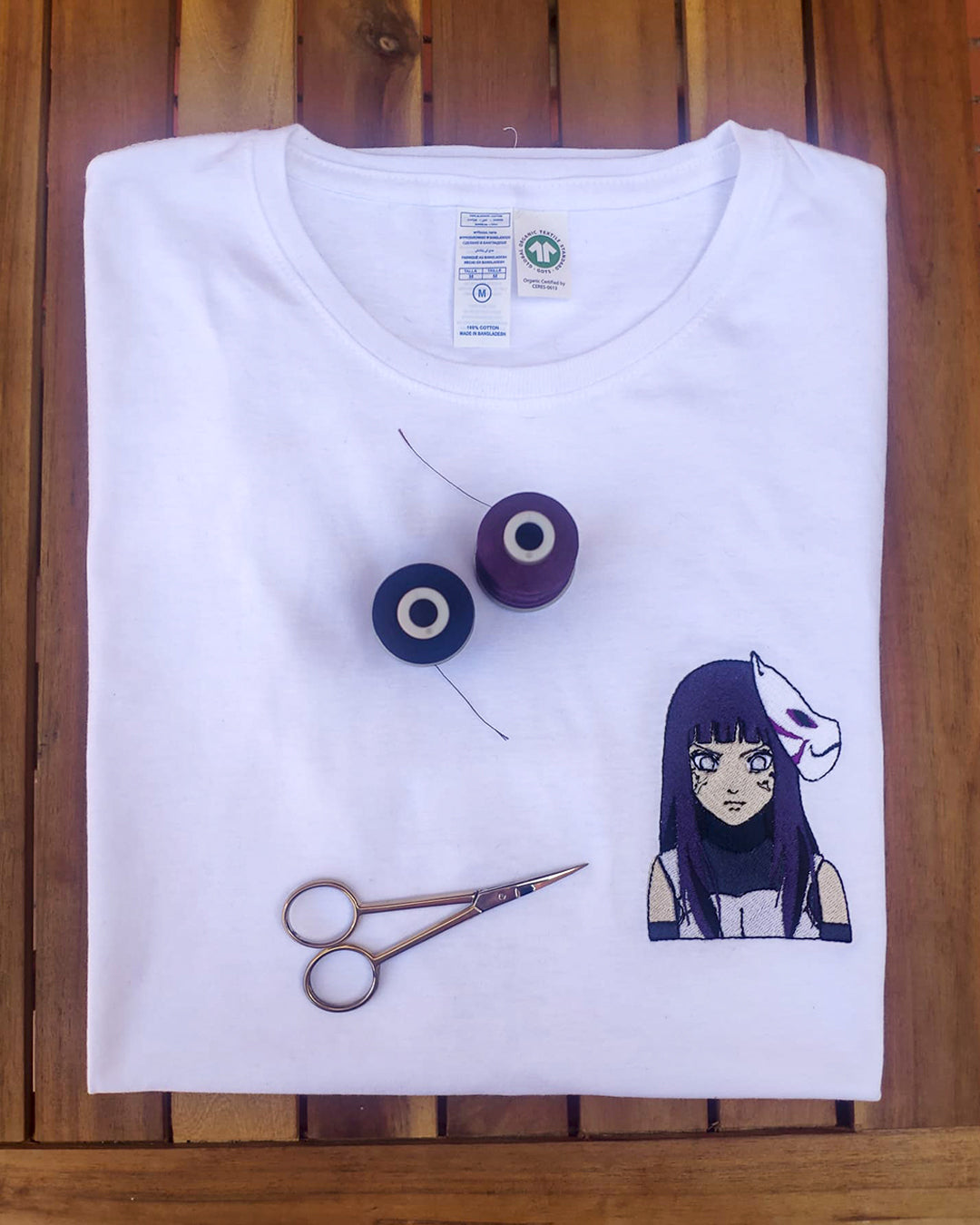 Camiseta Naruto Hinata Hyūga