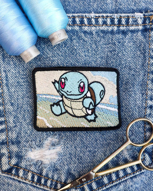 Parche Bordado Anime Pokémon Squirtle 7cm