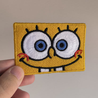 Parche Bordado Anime Bob Esponja