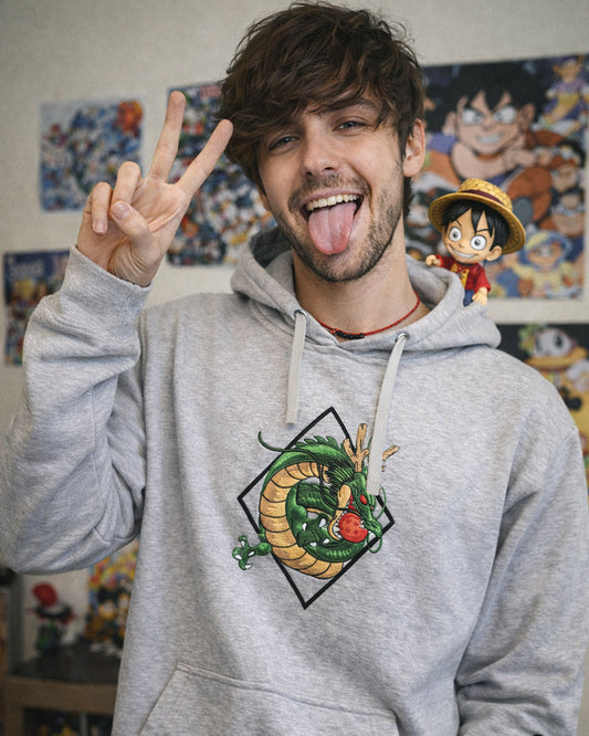Sudadera Bordada Dragon Ball Dragon Shen Long - Valkynea