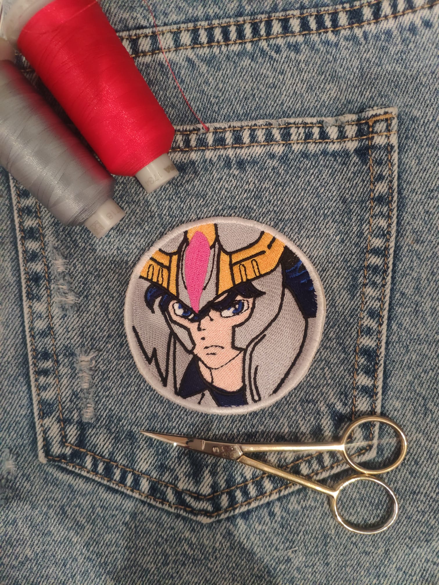 Anime Patch Embroidery