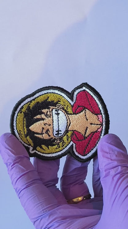 Patch Brodé One Piece Luffy 7cm